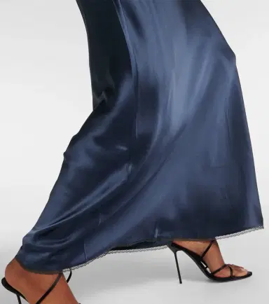 SIR Aries silk maxi skirt | Thumbnail 5