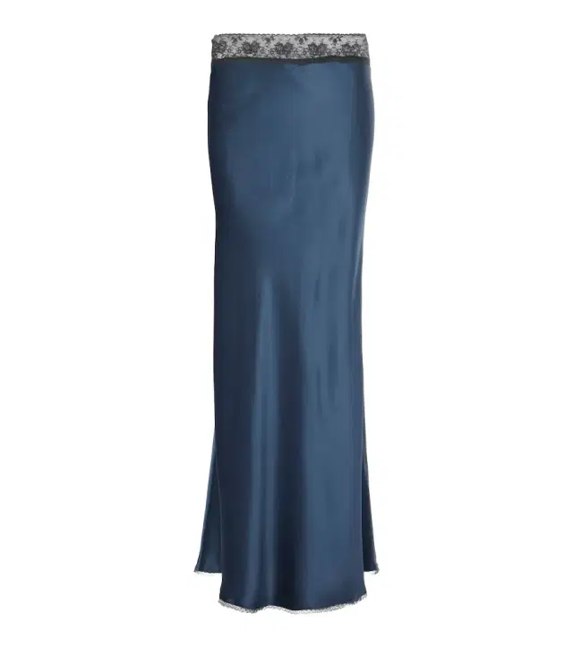 SIR Aries silk maxi skirt