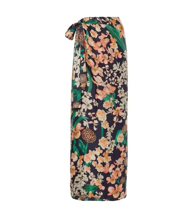 Agua by Agua Bendita Printed beach cover-up
