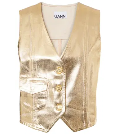 Ganni Denim vest | Thumbnail 1