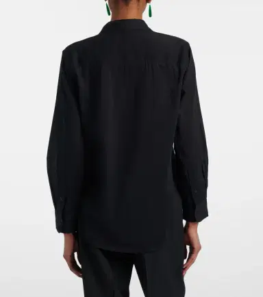 Nili Lotan Nathael ruffled cotton shirt | Thumbnail 5