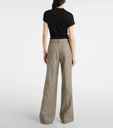 Nili Lotan Christophe virgin wool flared pants | Thumbnail 3