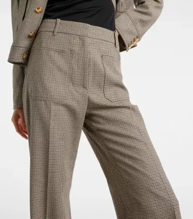 Nili Lotan Christophe virgin wool flared pants | Thumbnail 4