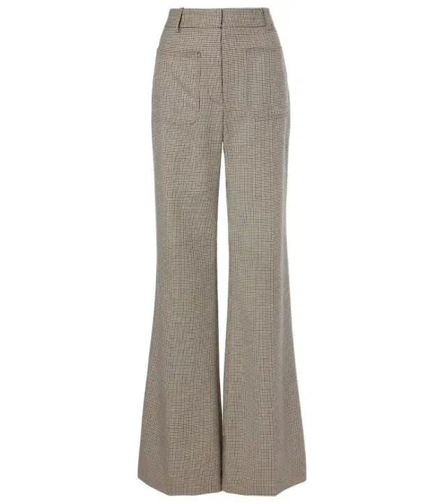 Nili Lotan Christophe virgin wool flared pants