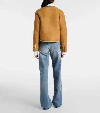 Nili Lotan Zanie shearling-lined suede jacket | Thumbnail 3 Nili Lotan Zanie shearling-lined suede jacket | Thumbnail 3