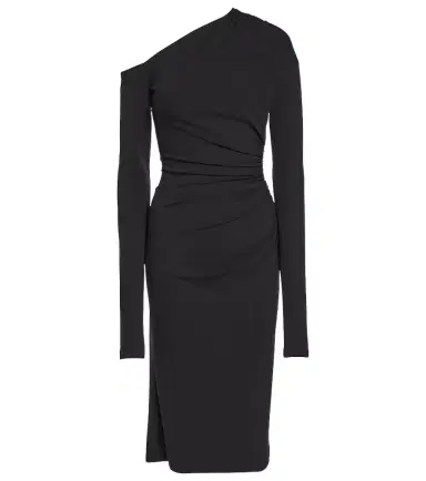 Dolce & Gabbana Draped jersey midi dress | Thumbnail 1