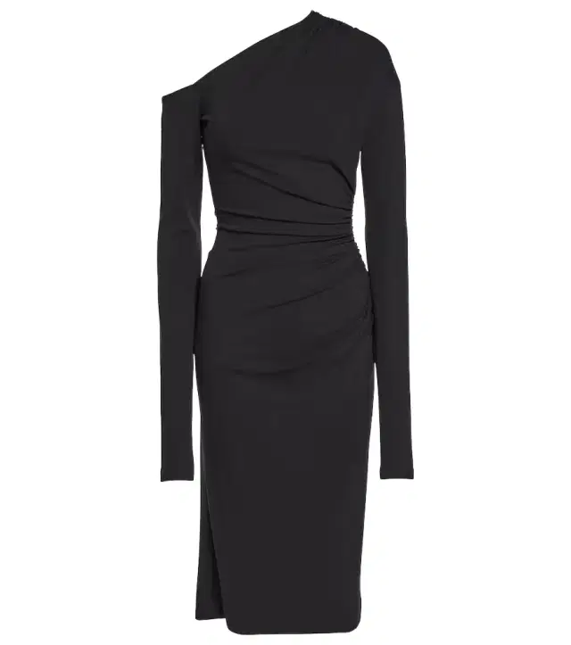 Dolce & Gabbana Draped jersey midi dress