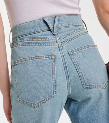 Veronica Beard Taylor high-rise wide-leg jeans | Thumbnail 4