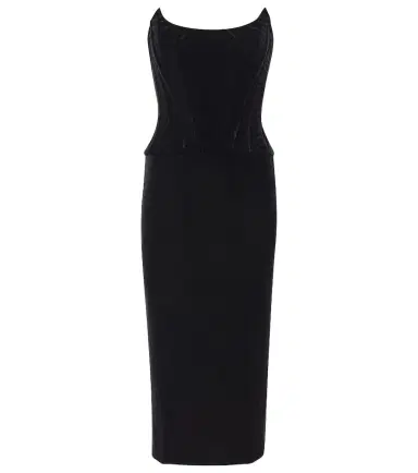 Dolce & Gabbana Velvet bustier dress | Thumbnail 1