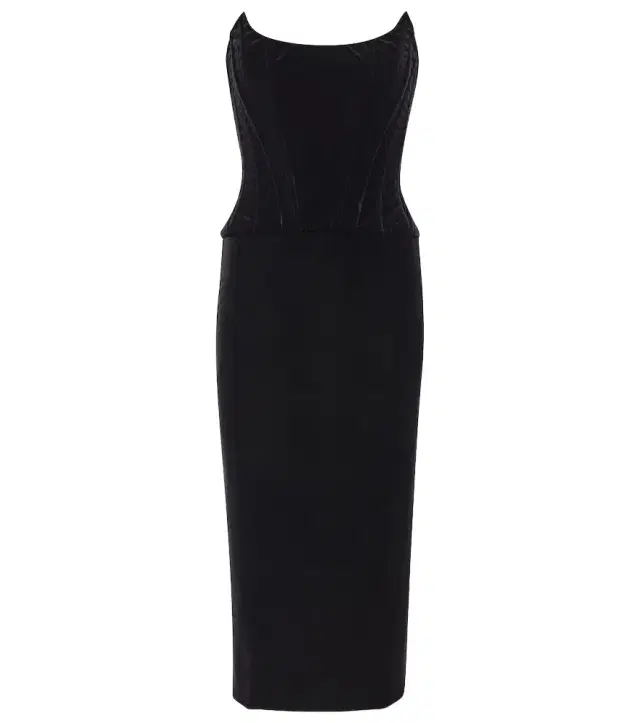 Dolce & Gabbana Velvet bustier dress
