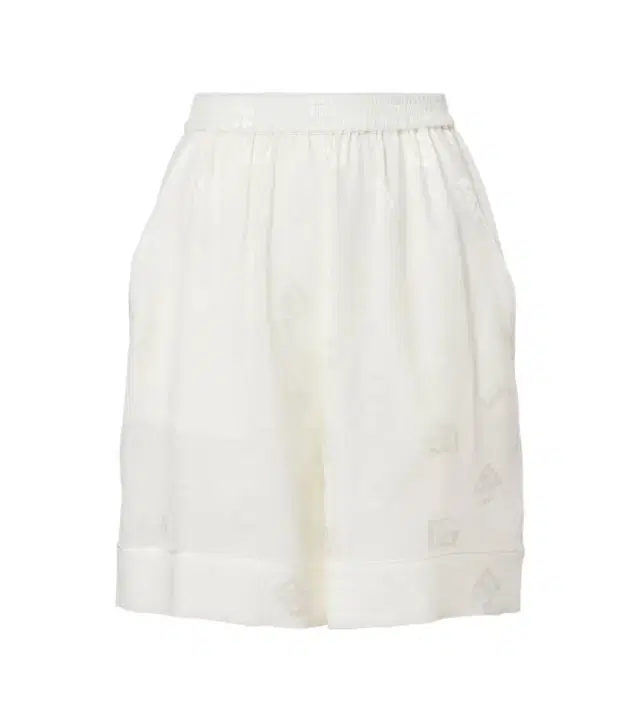Dolce & Gabbana DG silk satin jacquard shorts