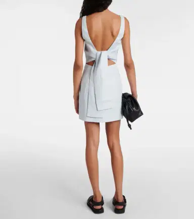 SIR Iris Tie linen minidress | Thumbnail 2