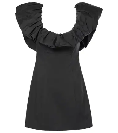 SIR Jones ruffled cotton-blend minidress | Thumbnail 1