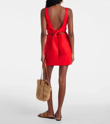 SIR Iris linen minidress | Thumbnail 4