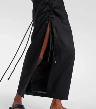 SIR Josefina linen maxi skirt | Thumbnail 2