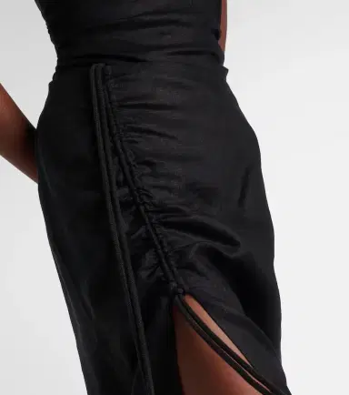 SIR Josefina linen maxi skirt | Thumbnail 3