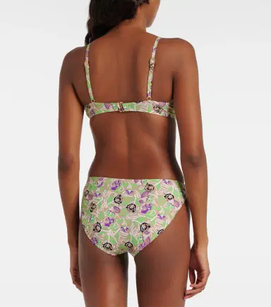 Tory Burch Floral bikini top | Thumbnail 3 Tory Burch Floral bikini top | Thumbnail 3