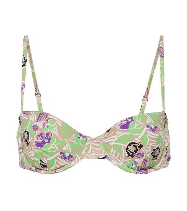 Tory Burch Floral bikini top