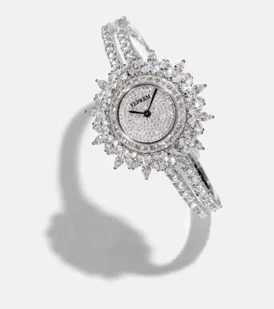 Yeprem Y-Momento 18kt white gold watch with diamonds | Thumbnail 5