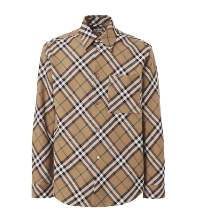 Burberry Check cotton shirt