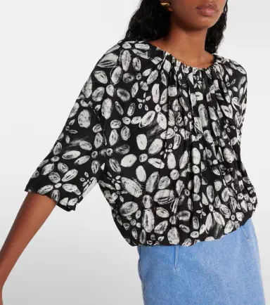 Marni Printed blouse | Thumbnail 2 Marni Printed blouse | Thumbnail 2