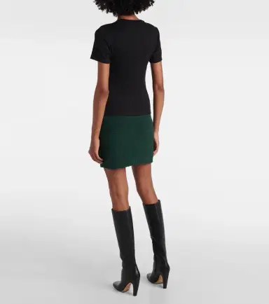 Veronica Beard Pruitt cotton-blend jersey T-shirt | Thumbnail 3