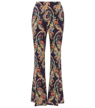 Etro Paisley high-rise flared pants | Thumbnail 1