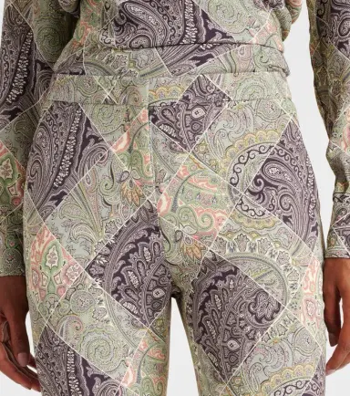 Etro Paisley high-rise flared pants | Thumbnail 3