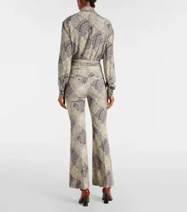 Etro Paisley high-rise flared pants | Thumbnail 5