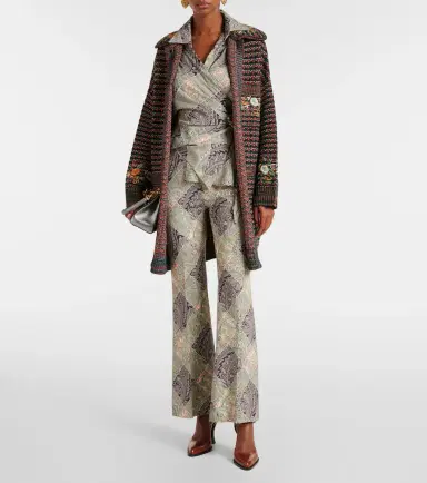 Etro Paisley high-rise flared pants | Thumbnail 7
