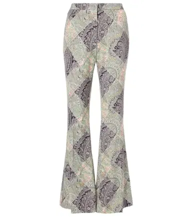 Etro Paisley high-rise flared pants | Thumbnail 1
