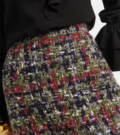 Etro Wool-blend tweed miniskirt | Thumbnail 3