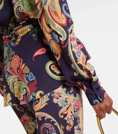 Etro Printed wrap top | Thumbnail 3