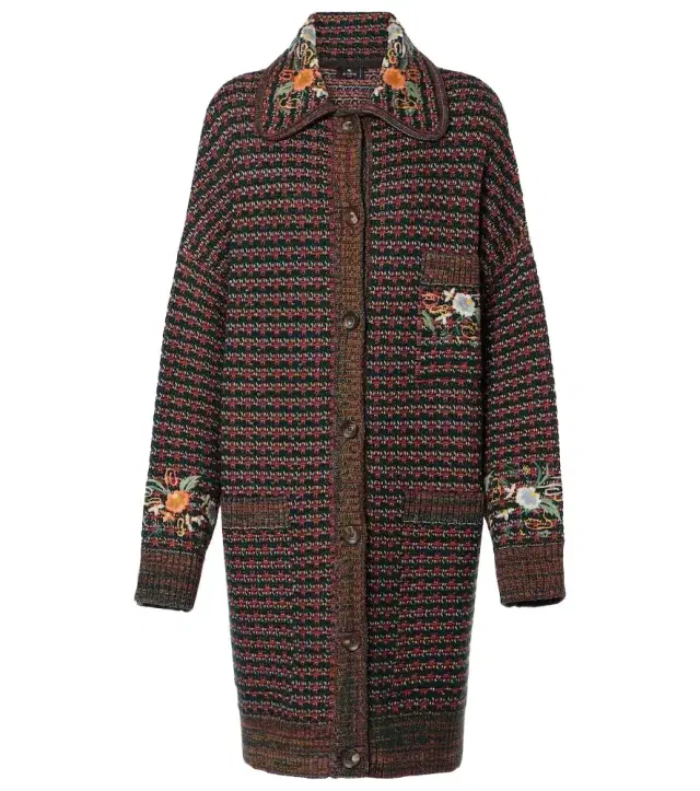 Etro Embroidered coat