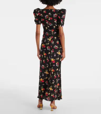 Rodarte Floral silk crêpe de chine gown | Thumbnail 4