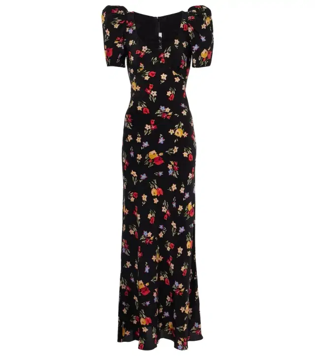 Rodarte Floral silk crêpe de chine gown