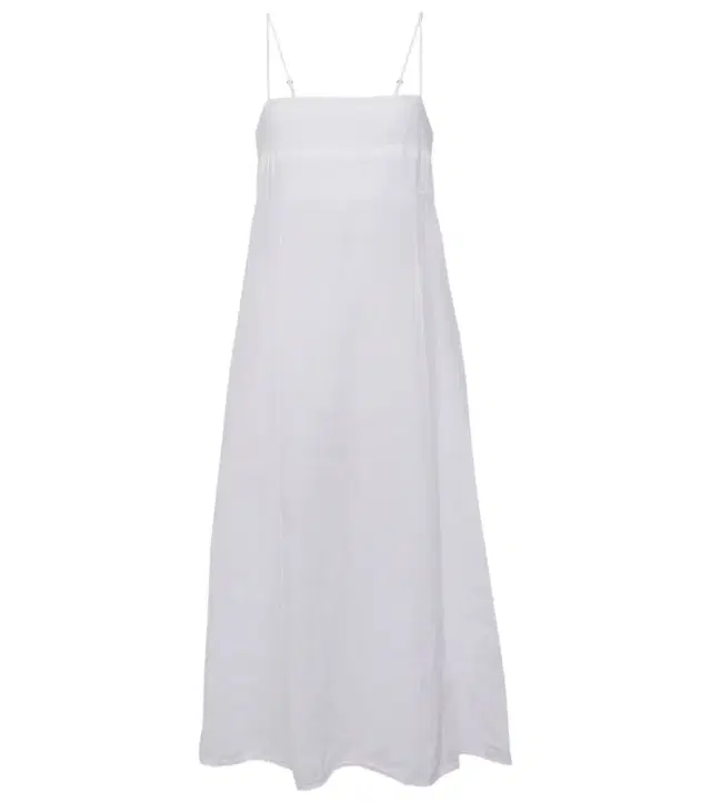 Velvet Stephie linen midi dress