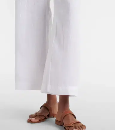 Velvet Lola linen wide-leg pants | Thumbnail 3