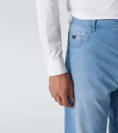 Prada Mid-rise straight jeans | Thumbnail 3