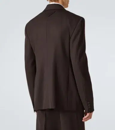 Prada Virgin wool gabardine blazer | Thumbnail 2 Prada Virgin wool gabardine blazer | Thumbnail 2
