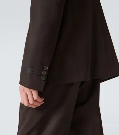 Prada Virgin wool gabardine blazer | Thumbnail 6 Prada Virgin wool gabardine blazer | Thumbnail 6