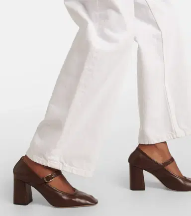 Le Monde Béryl Le Monde Béryl 80 leather Mary Jane pumps | Thumbnail 7