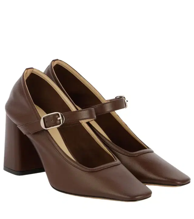 Le Monde Beryl Le Monde Béryl 80 leather Mary Jane pumps