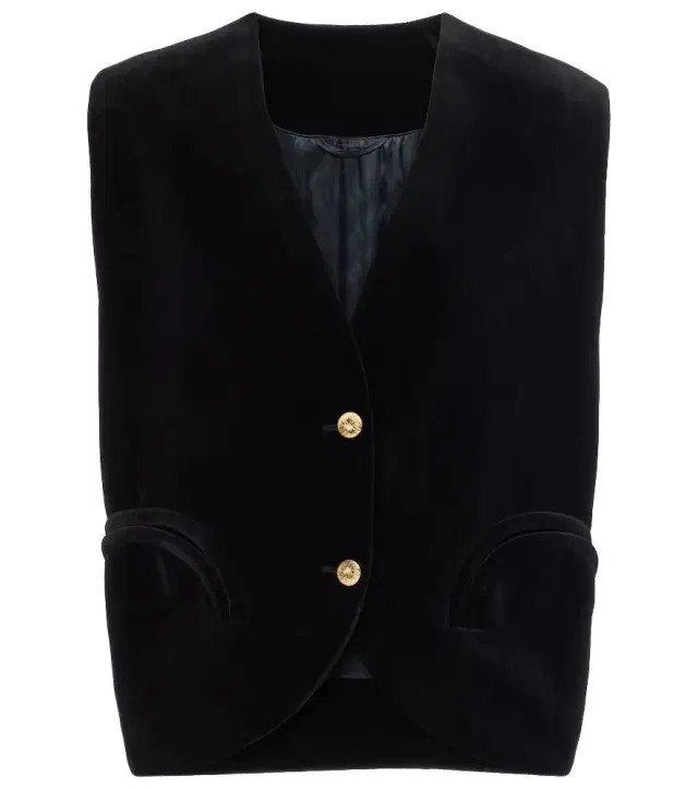 Blaze Milano Blazé Milano Gliss cotton velvet vest