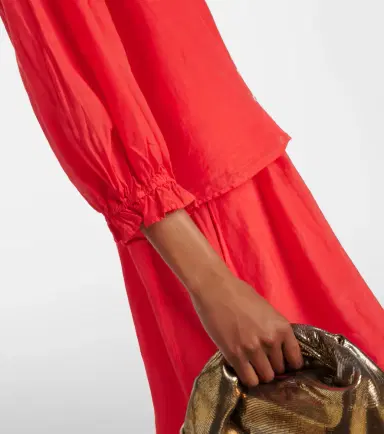 Velvet Mel cotton and silk shirt | Thumbnail 3