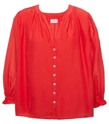 Velvet Mel cotton and silk shirt | Thumbnail 1