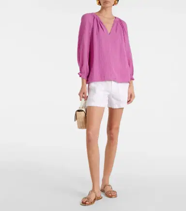 Velvet Denice cotton blouse | Thumbnail 2