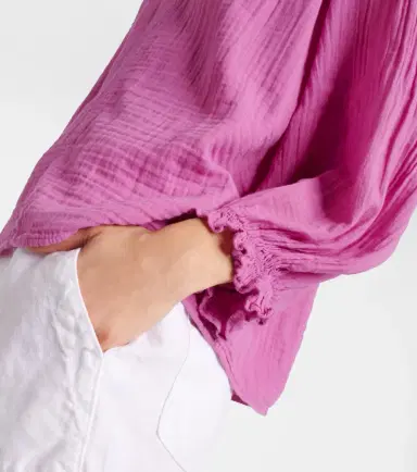 Velvet Denice cotton blouse | Thumbnail 4