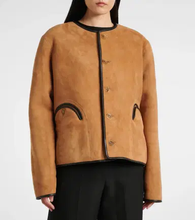 Blaze Milano Blazé Milano Gliss reversible shearling jacket | Thumbnail 7