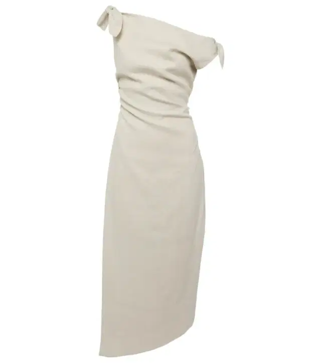 SIR Affogato linen midi dress